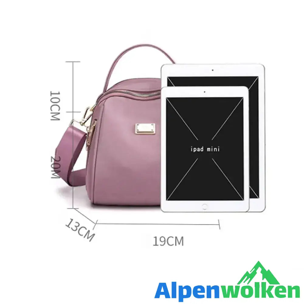 Alpenwolken - Damen leichter modischer Rucksack aus Nylon