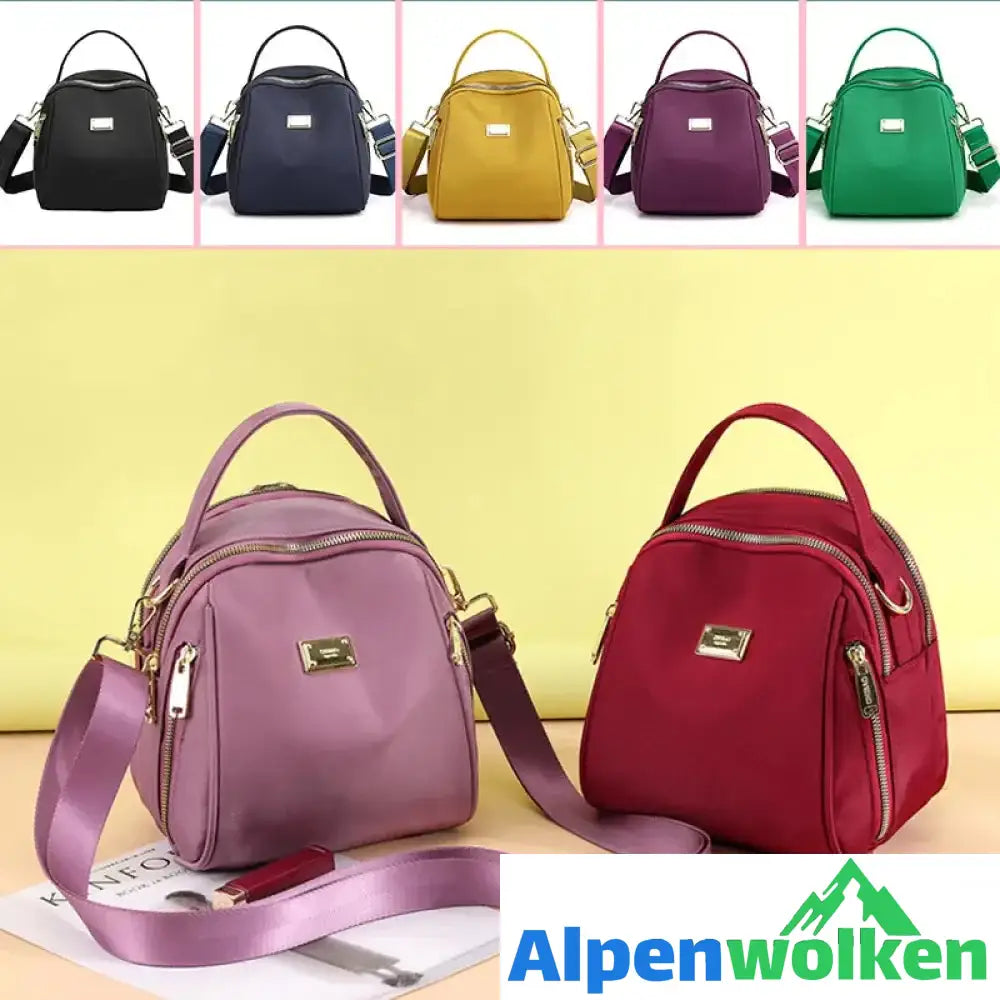 Alpenwolken - Damen leichter modischer Rucksack aus Nylon