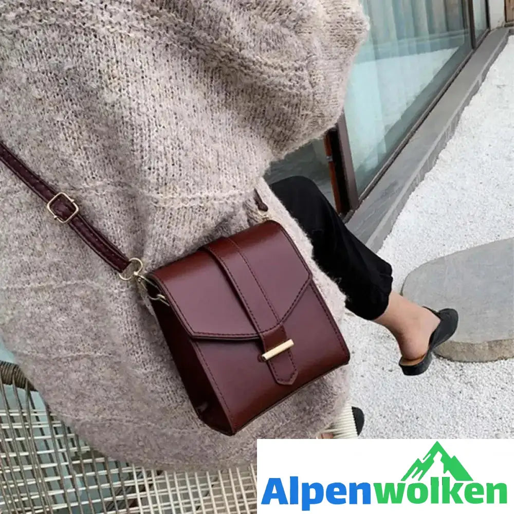 Alpenwolken - Damen Mini Modische Umhängetasche