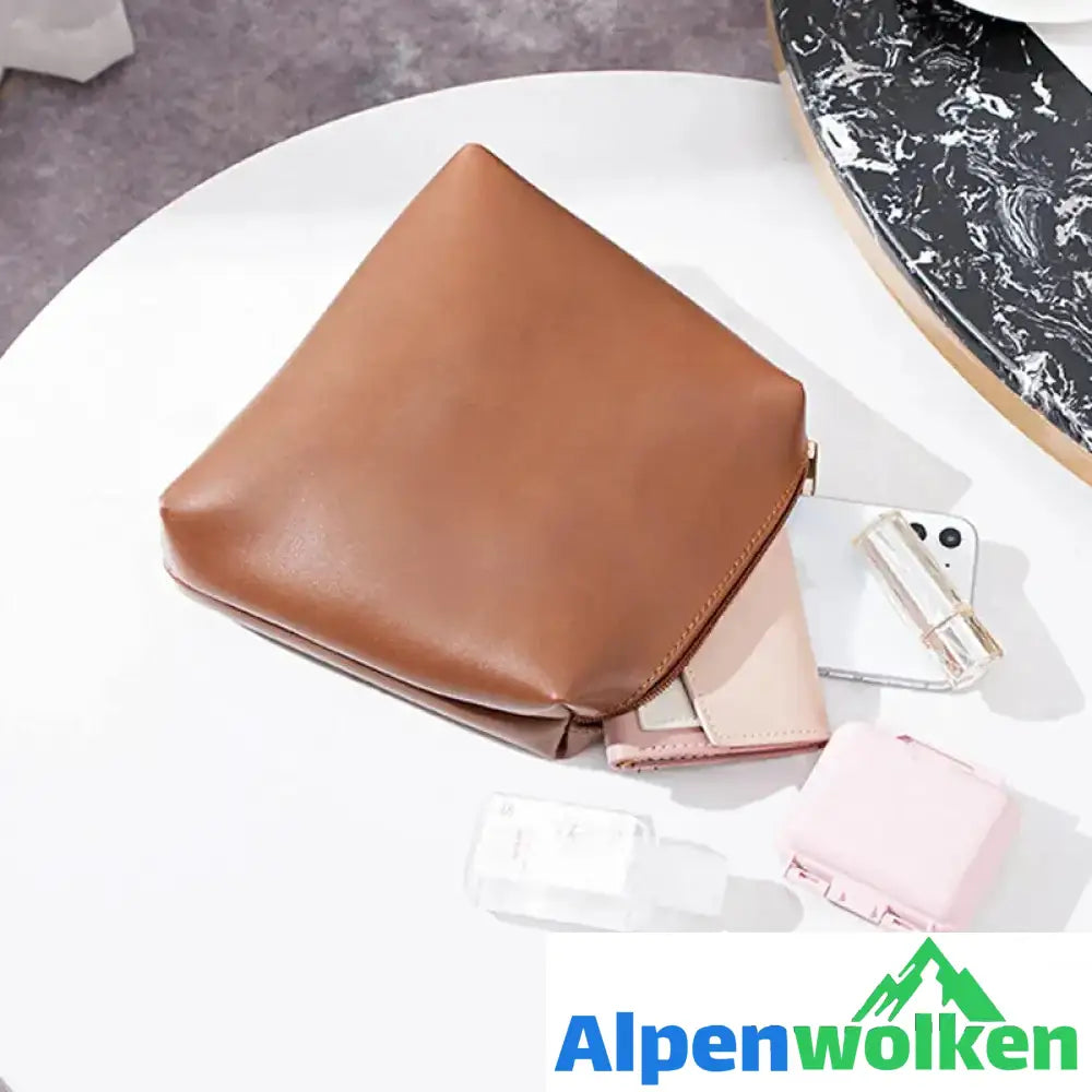 Alpenwolken - Damen modische Eimertasche mit großem Fassungsvermögen