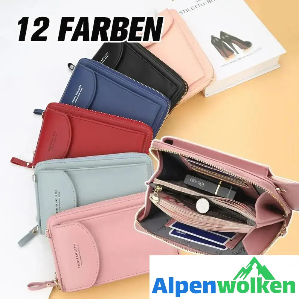 Alpenwolken - Damen Modische Handy Tasche