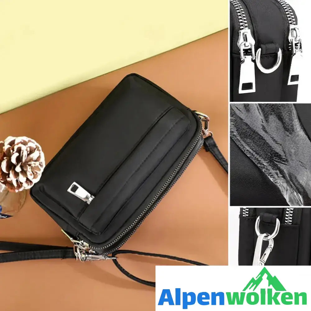 Alpenwolken - Damen Modische Umhängetasche aus Nylon