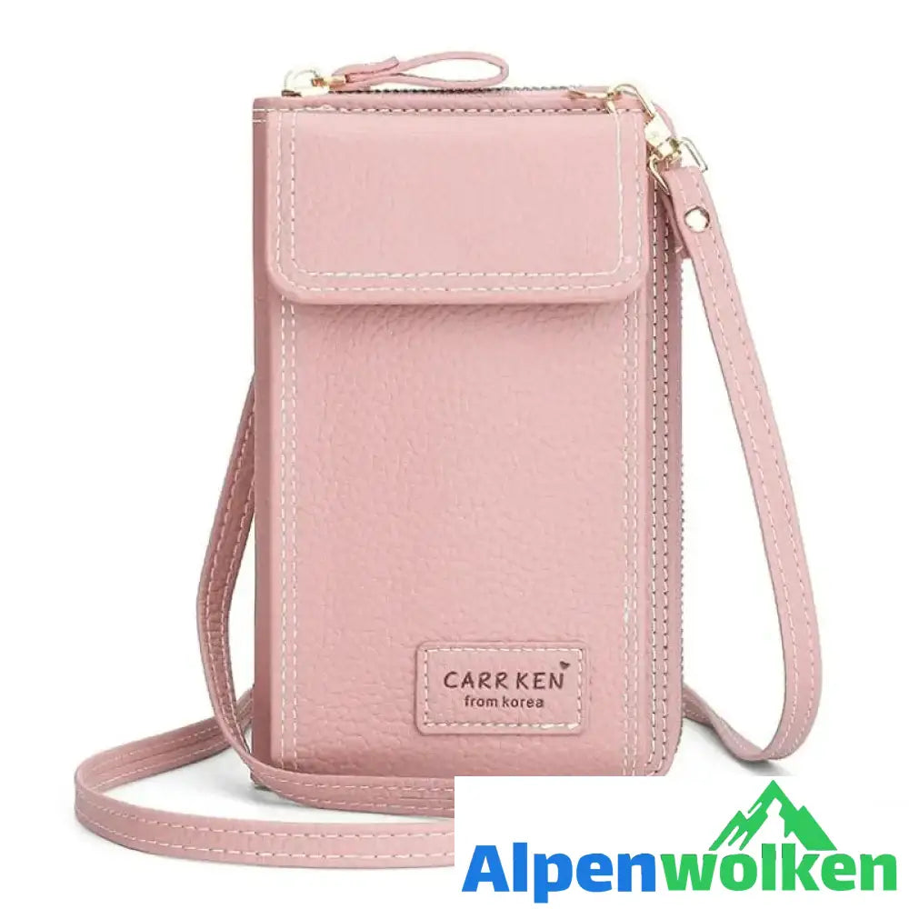 Alpenwolken - Damen Modische Umhängetasche Rosa