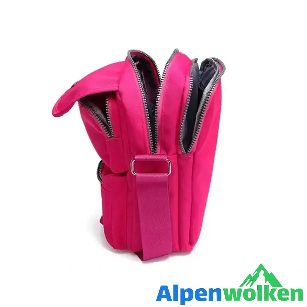 Alpenwolken - Damen Modische wasserdichte multifunktionale Schultertasche