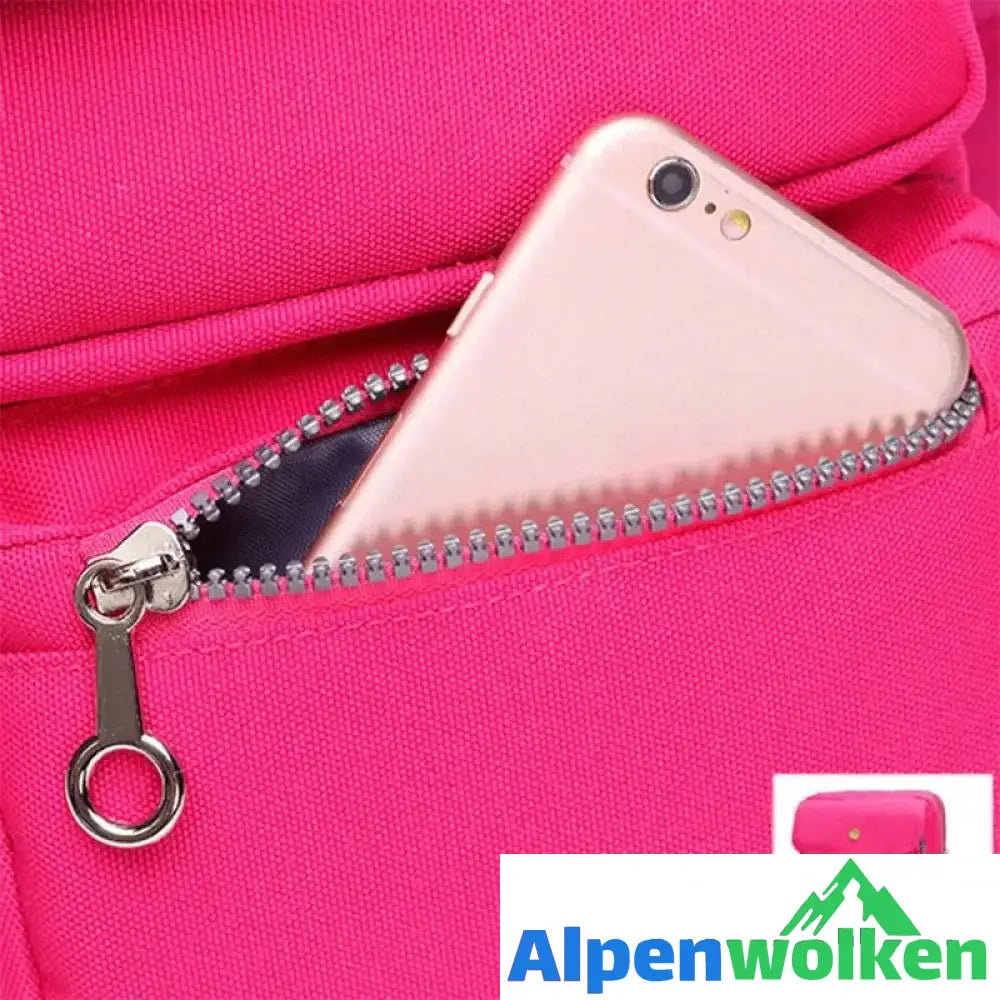 Alpenwolken - Damen Modische wasserdichte multifunktionale Schultertasche