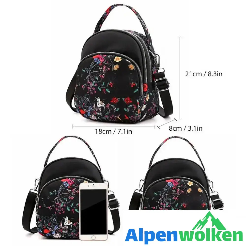 Alpenwolken - Damen Modischer Mehrzweckrucksack