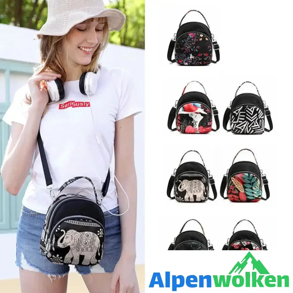 Alpenwolken - Damen Modischer Mehrzweckrucksack