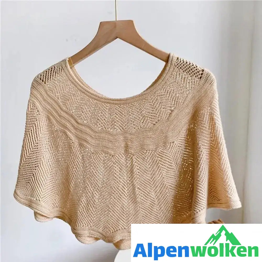 Alpenwolken - 🎊Damen modischer Strickschal🎊 beige