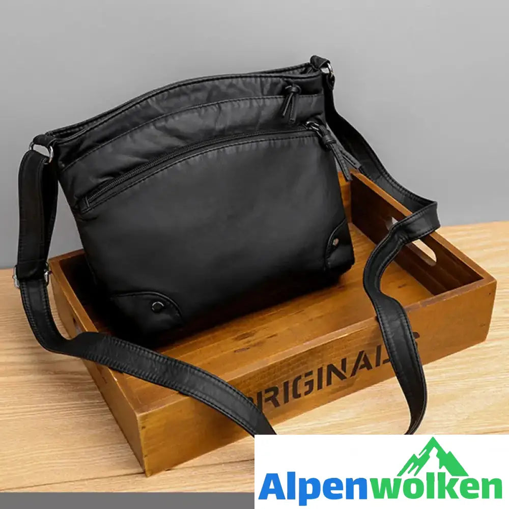 Alpenwolken - Damen Retro kleine lässige einfache Umhängetasche