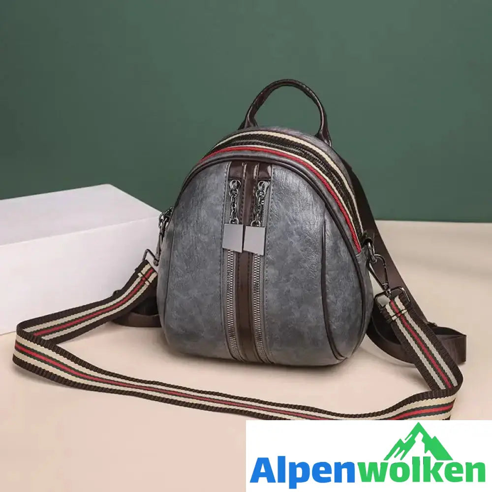 Alpenwolken - Damen Stylischer Muschelrucksack