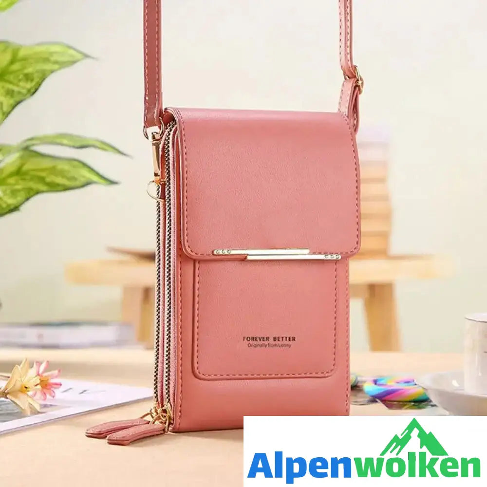 Alpenwolken - Damen Süße und stylische Handytasche Rosa