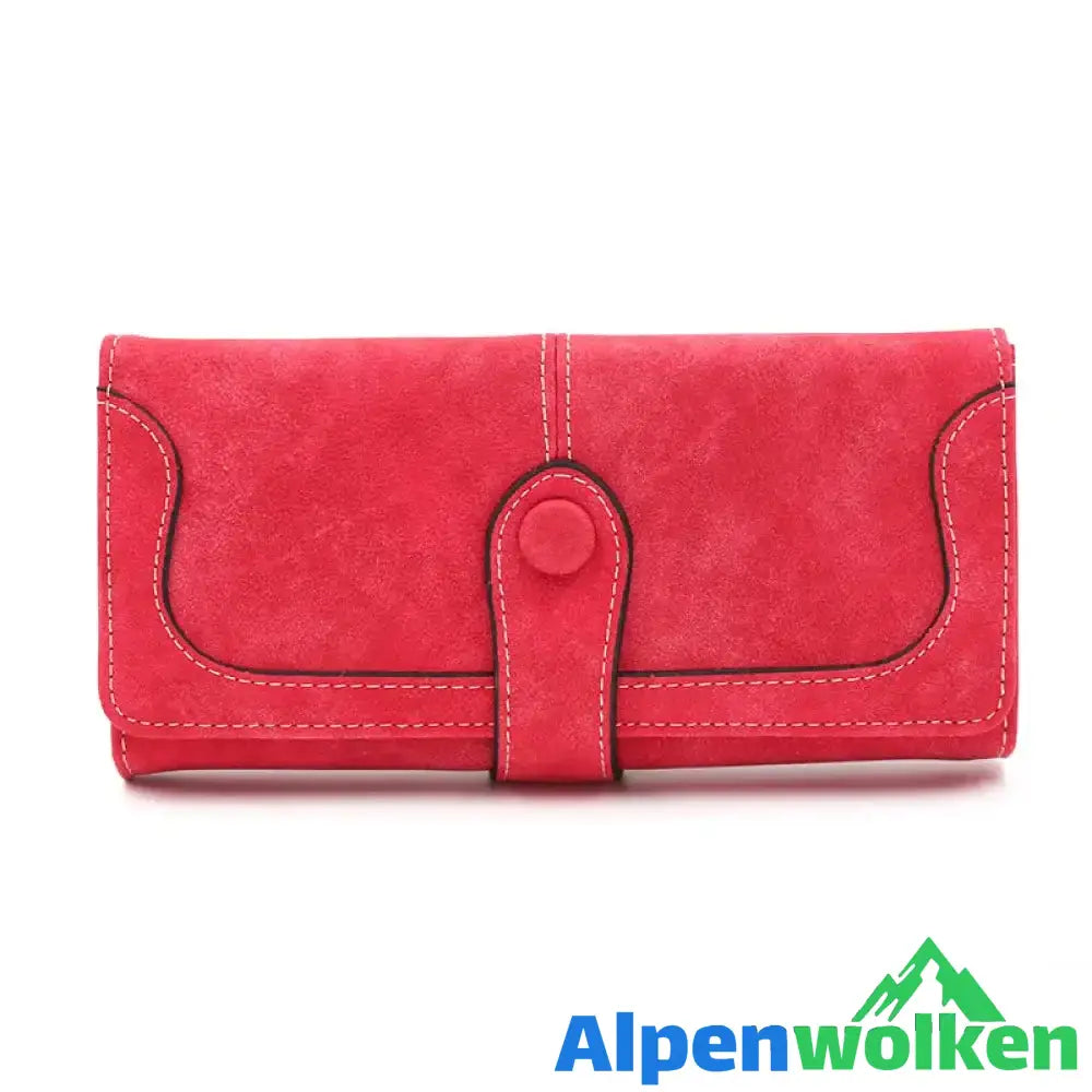 Alpenwolken - Damen Vintage gefrostete Brieftasche