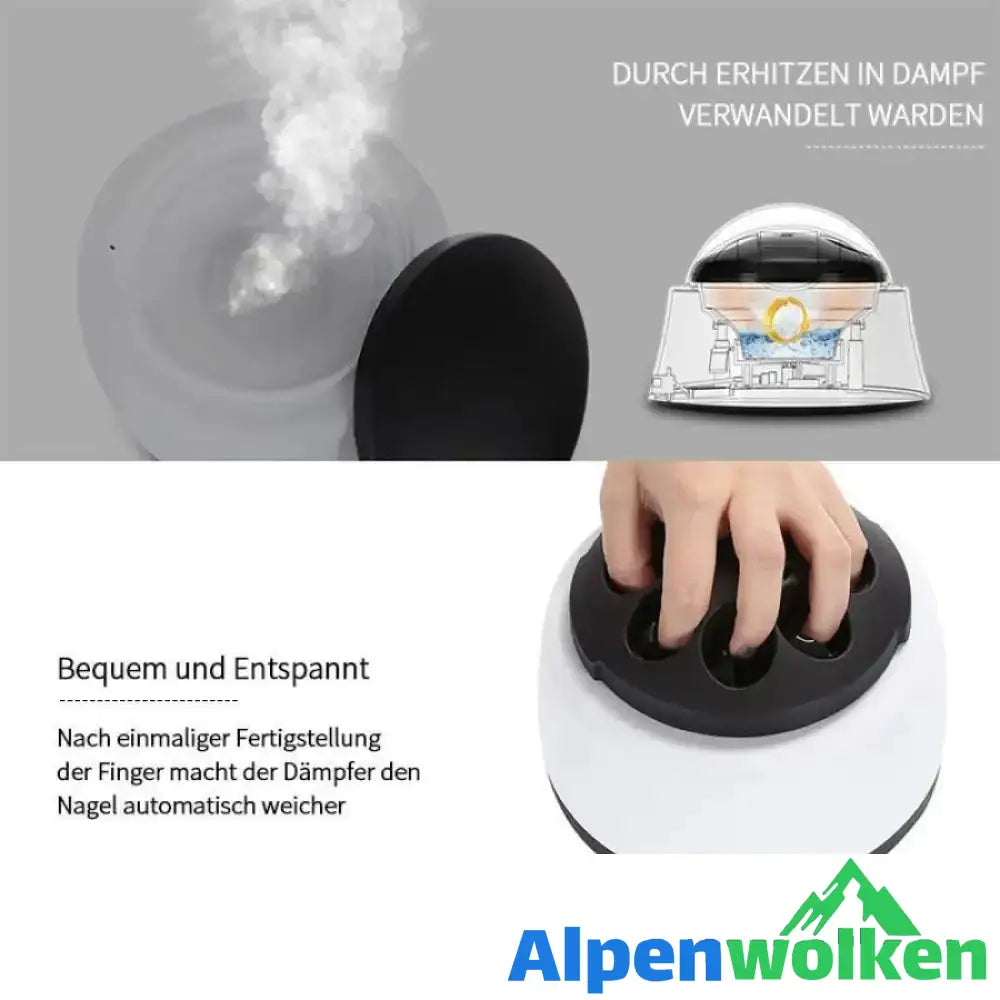 Alpenwolken - Dampf Nagellackentferner, 30 Watt