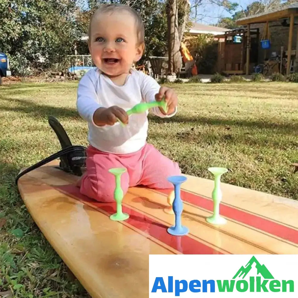 Alpenwolken - Dartspielzeug mit Saugnapf