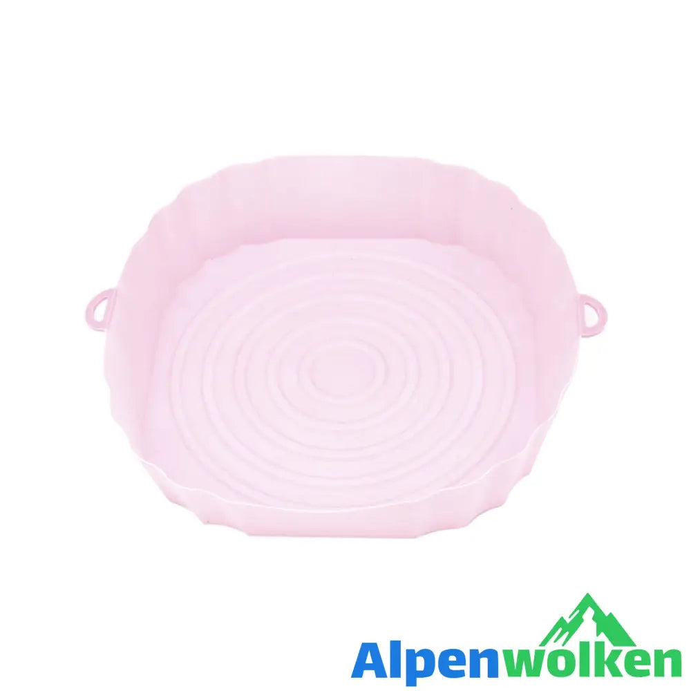 Alpenwolken - Dauerhafte Silikonschalen für die Heißluftfritteuse Rosa