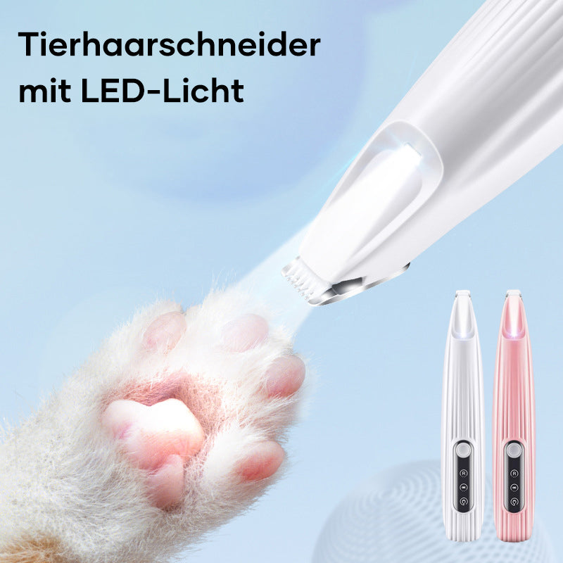 Alpenwolken - Tierhaarschneider mit LED-Licht