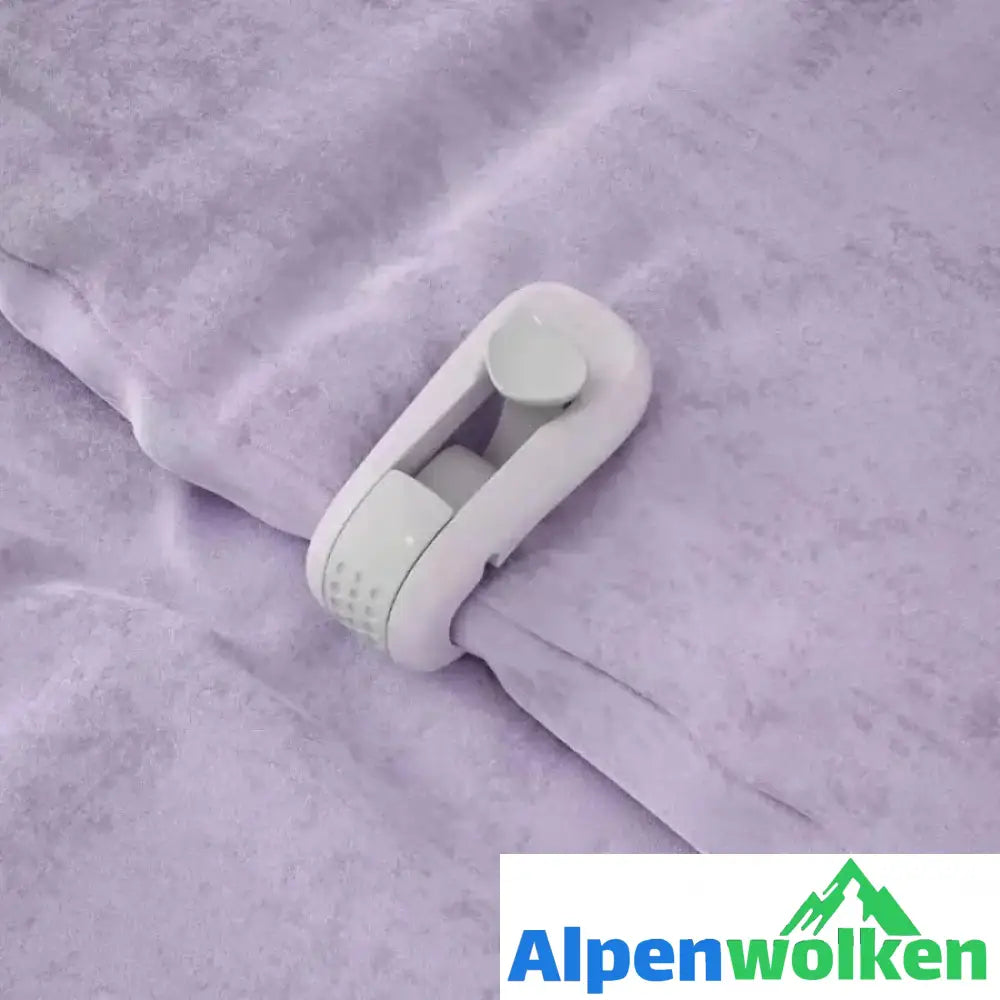 Alpenwolken - Decke Halter Clips Anti-Rutsch Purpur