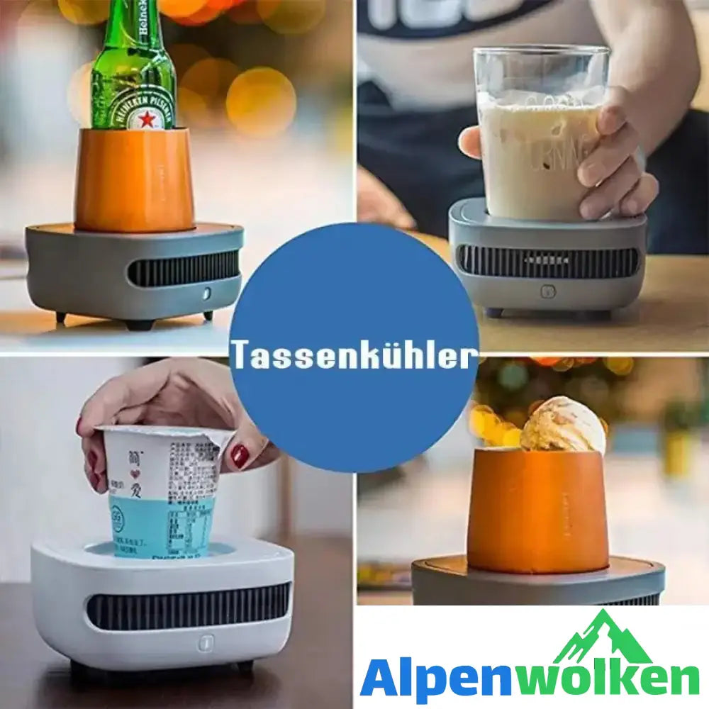 Alpenwolken - Der elektronische Schnellkühlbecher