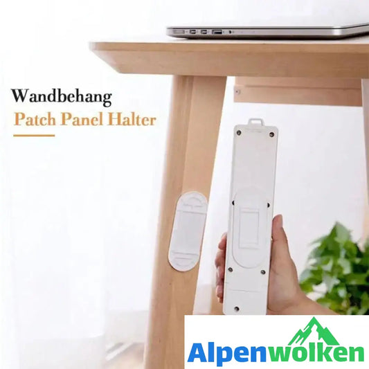 Alpenwolken - Der stanzfreie Wandbehang-Patch-Panel-Halter