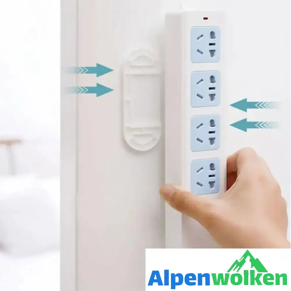 Alpenwolken - Der stanzfreie Wandbehang-Patch-Panel-Halter