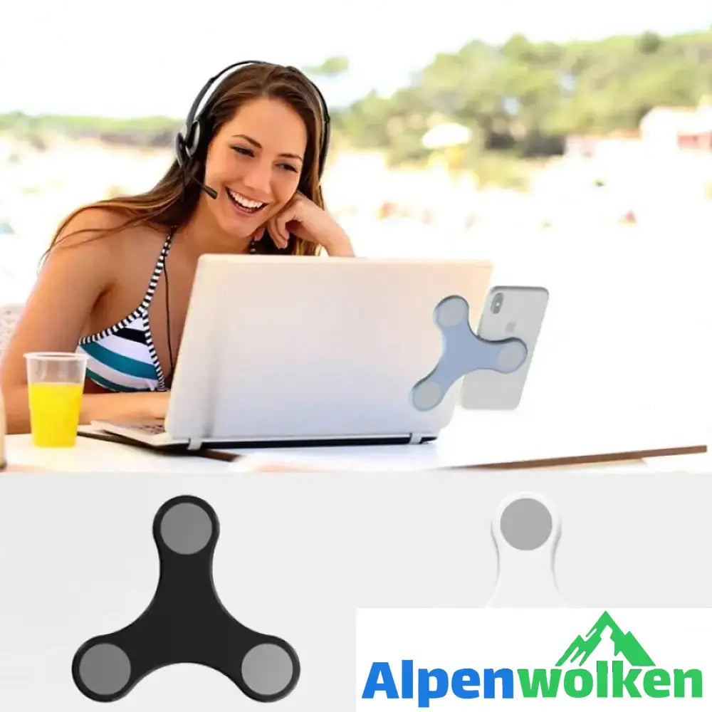 Alpenwolken - Desktop Saugnapf Anker Handyhalter