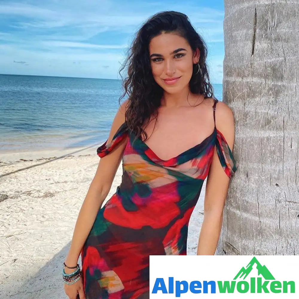 Alpenwolken - Destiny - Transparentes langes Kleid