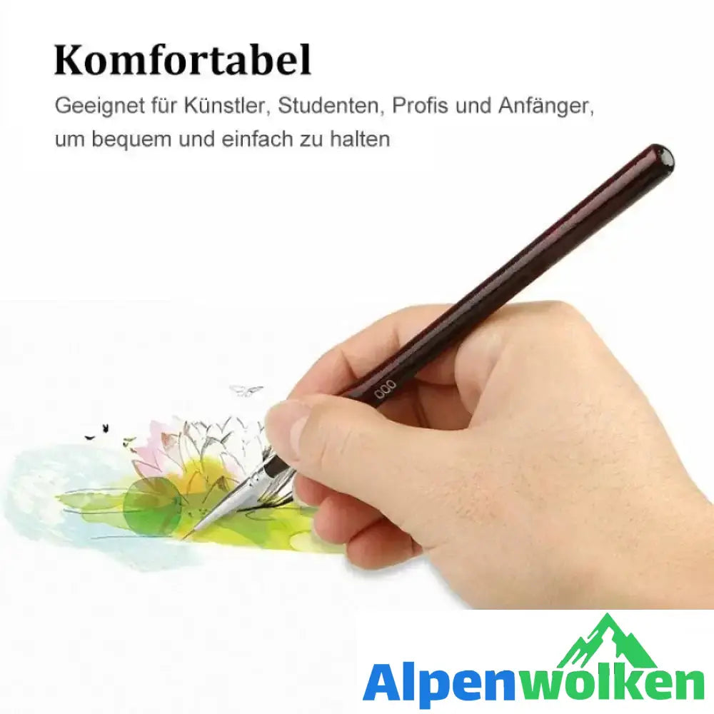 Alpenwolken - Detailsatz für Miniaturpinsel (9 STÜCKE)