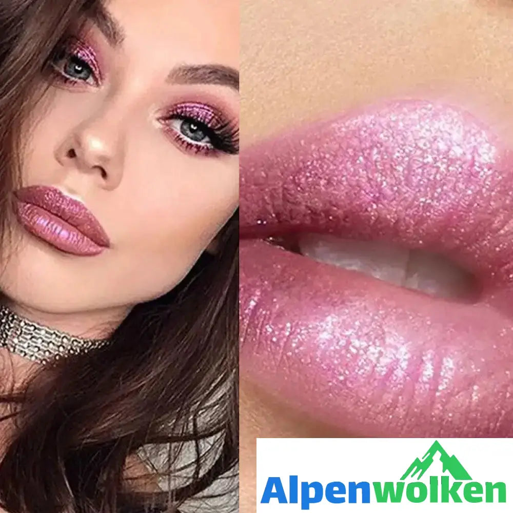 Alpenwolken - Diamantglänzender langanhaltender Lippenstift