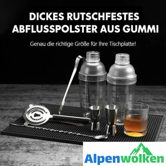 Alpenwolken - Dickes rutschfestes Abflusspolster aus Gummi