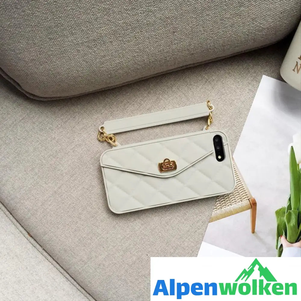 Alpenwolken - Die tragbare Handyhülle Handytasche