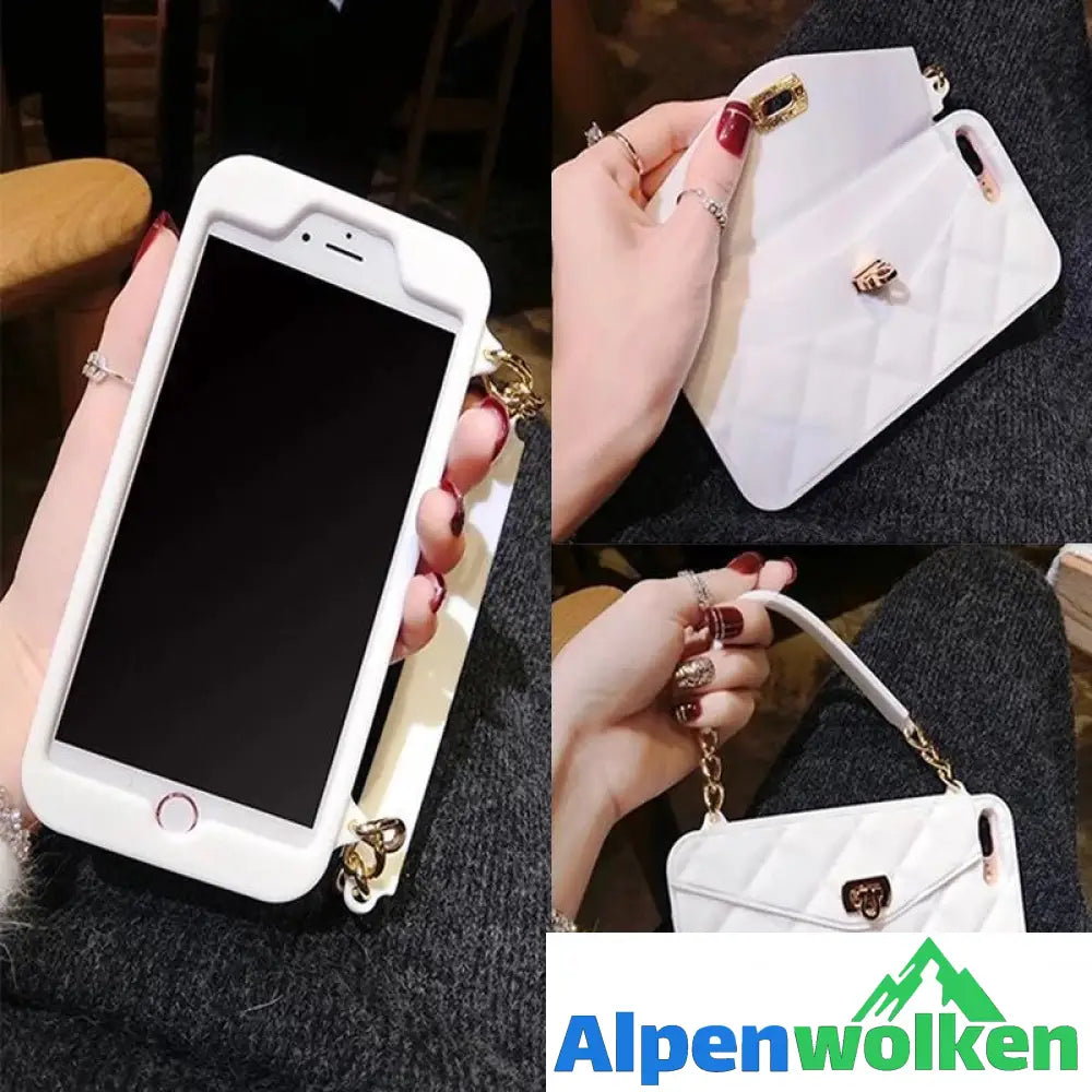 Alpenwolken - Die tragbare Handyhülle Handytasche