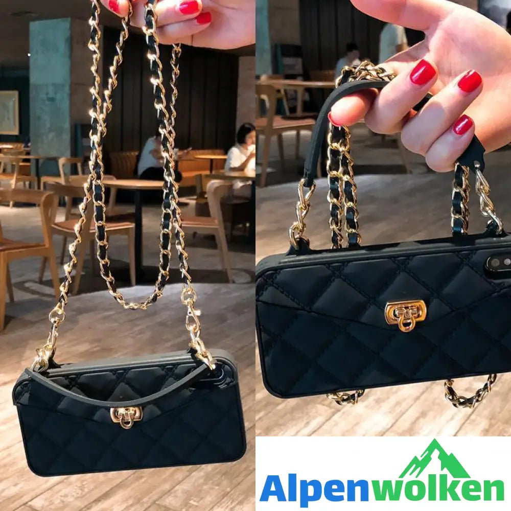 Alpenwolken - Die tragbare Handyhülle Handytasche