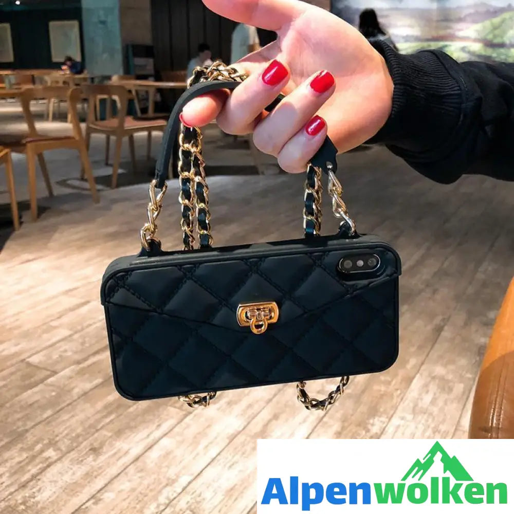 Alpenwolken - Die tragbare Handyhülle Handytasche