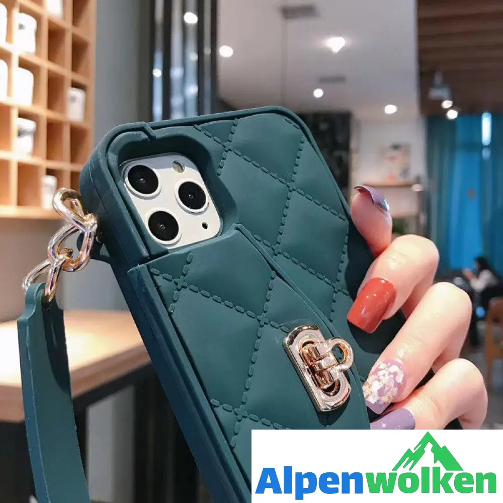 Alpenwolken - Die tragbare Handyhülle Handytasche