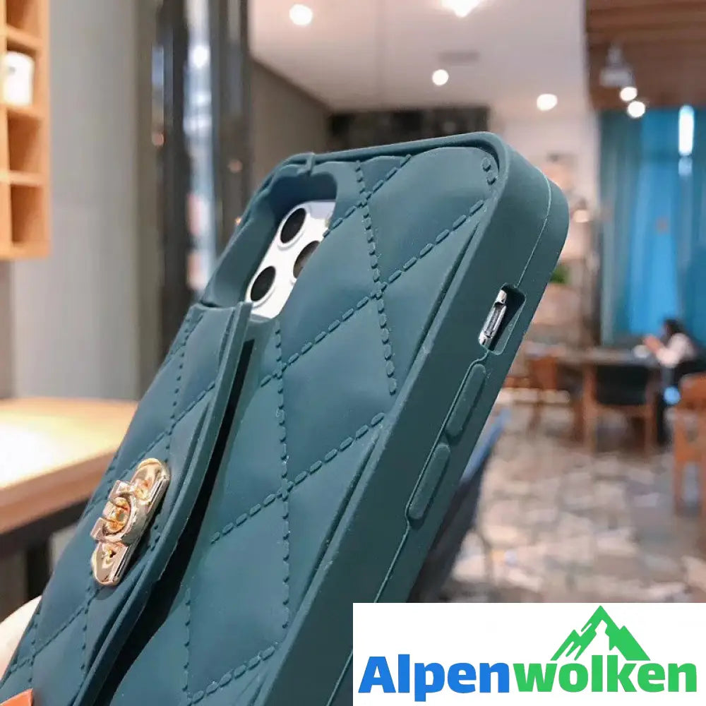 Alpenwolken - Die tragbare Handyhülle Handytasche