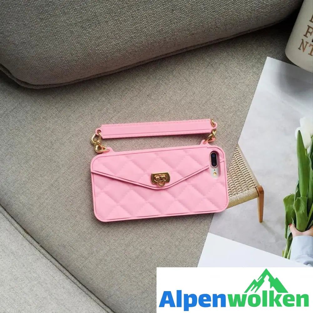 Alpenwolken - Die tragbare Handyhülle Handytasche