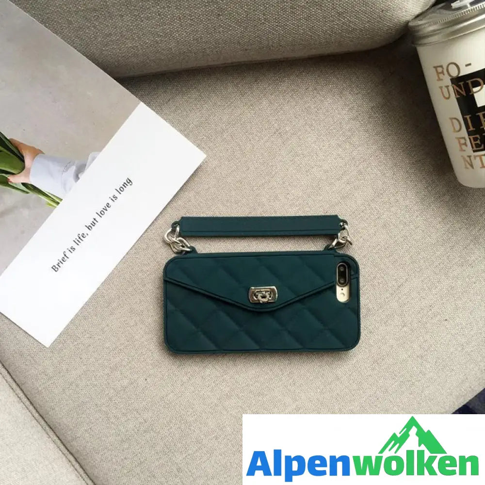 Alpenwolken - Die tragbare Handyhülle Handytasche