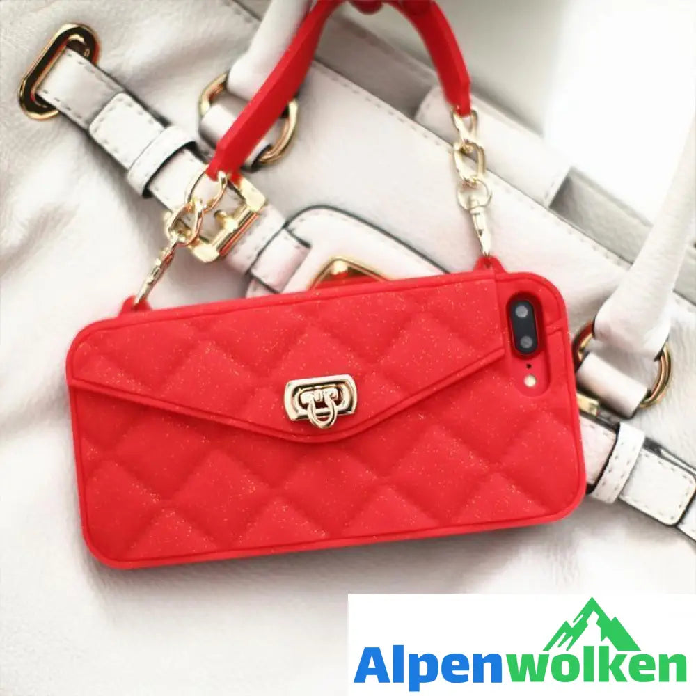 Alpenwolken - Die tragbare Handyhülle Handytasche