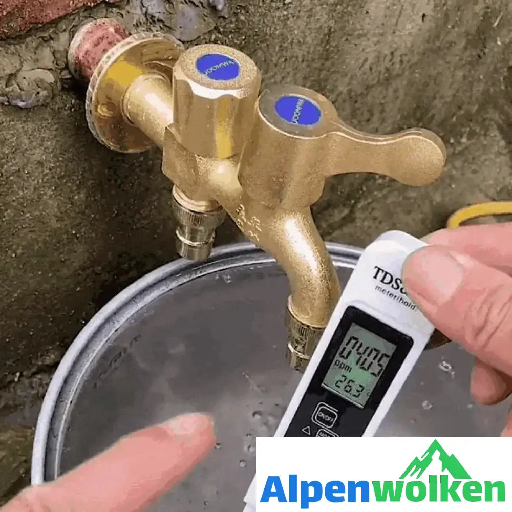 Alpenwolken - Digitaler Wasserqualitätstester