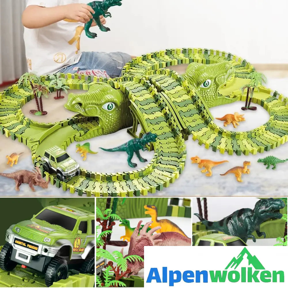 Alpenwolken - Dinosaurier elektrischer Eisenbahn