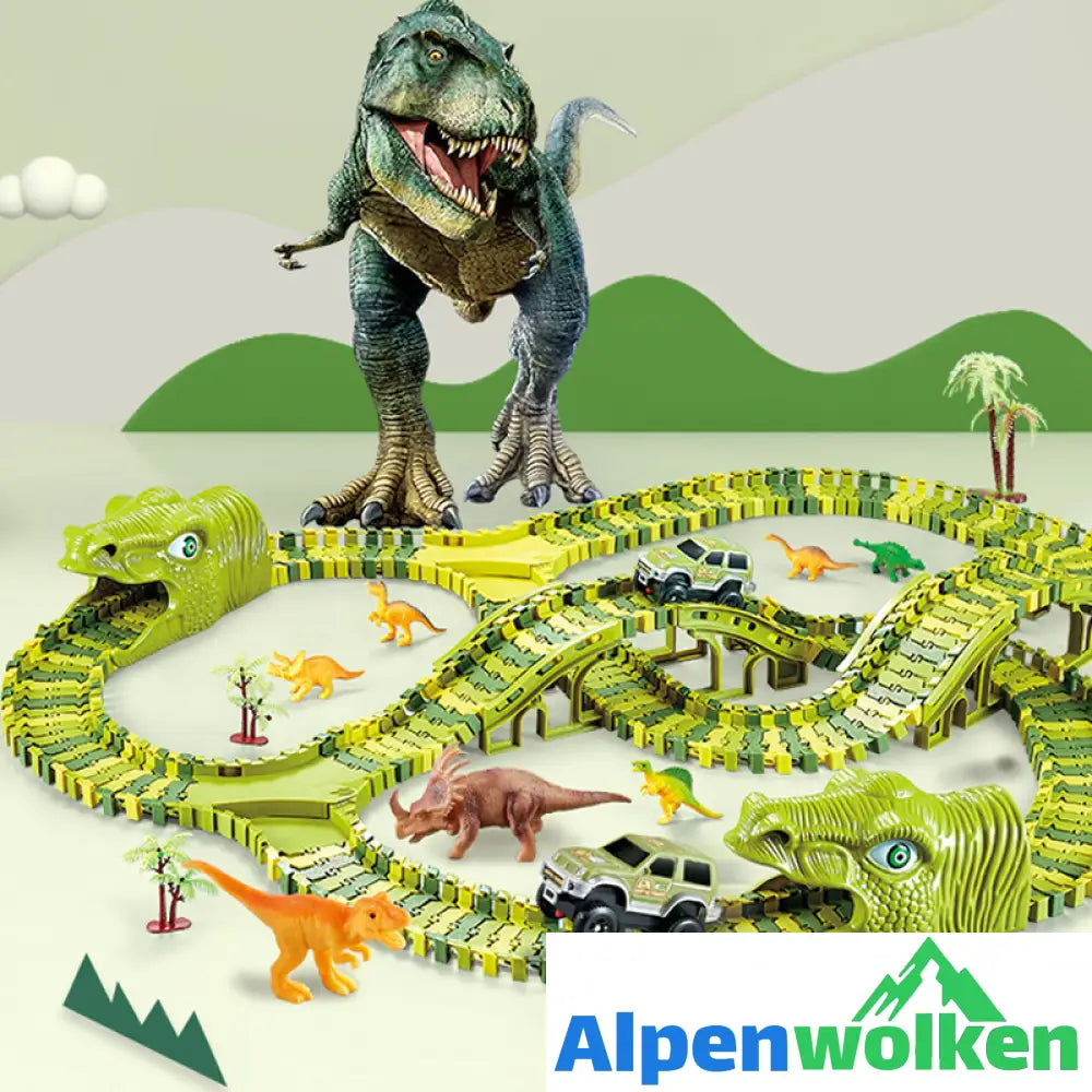 Alpenwolken - Dinosaurier elektrischer Eisenbahn