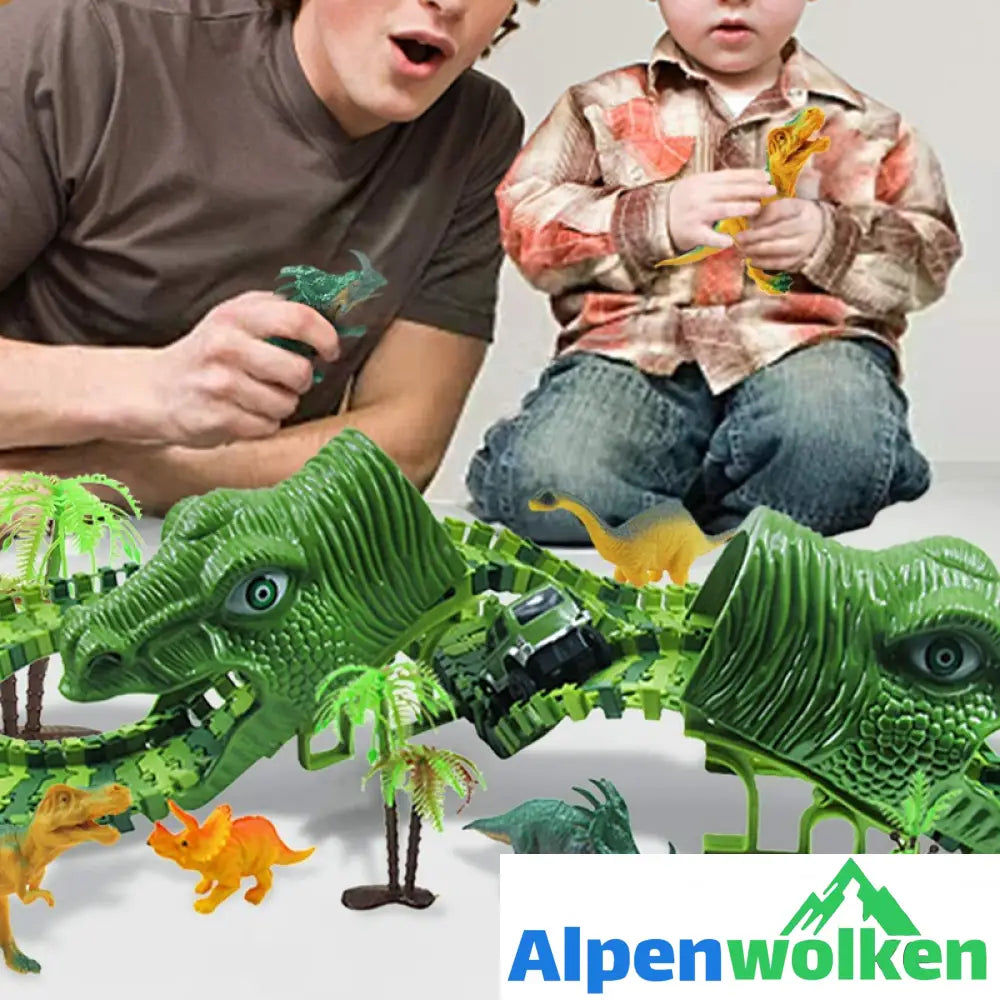 Alpenwolken - Dinosaurier elektrischer Eisenbahn