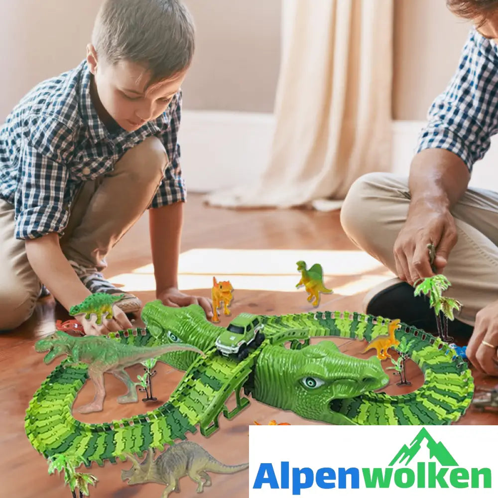 Alpenwolken - Dinosaurier elektrischer Eisenbahn