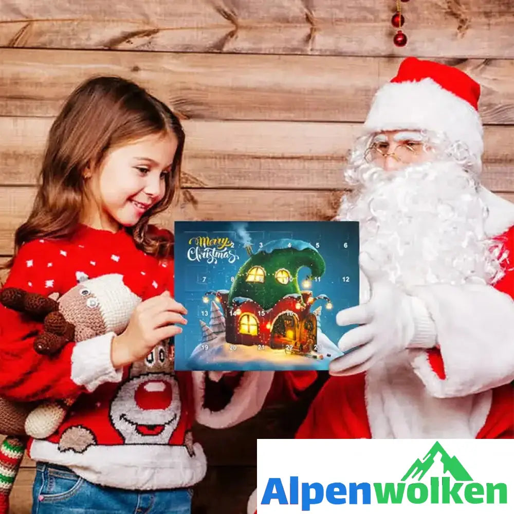 Alpenwolken - DIY 24 Tage Weihnachts-Countdown-Kalender-Armbänder-Set