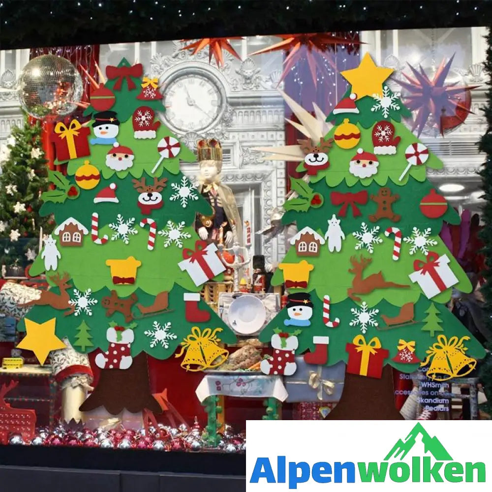 Alpenwolken - DIY Filz Weihnachtsbaum (2023 NEU AKTUALISIERT)