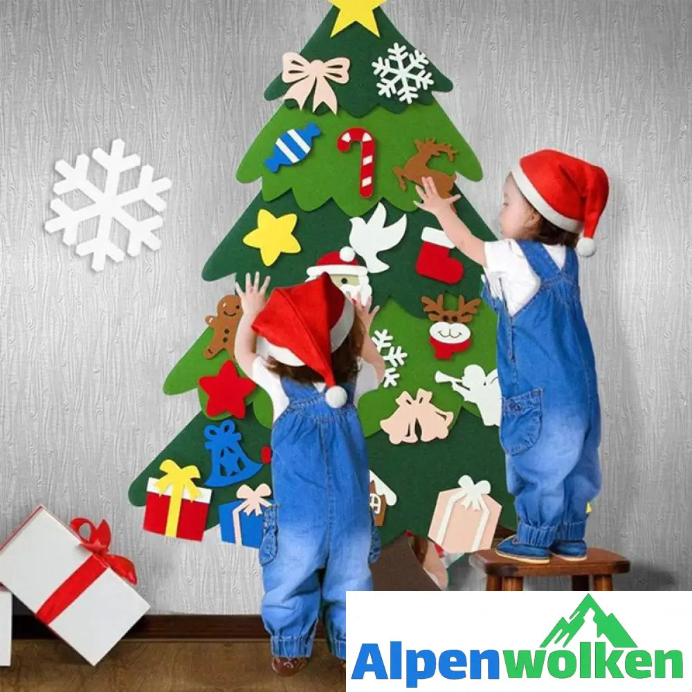 Alpenwolken - DIY Filz Weihnachtsbaum (2023 NEU AKTUALISIERT)