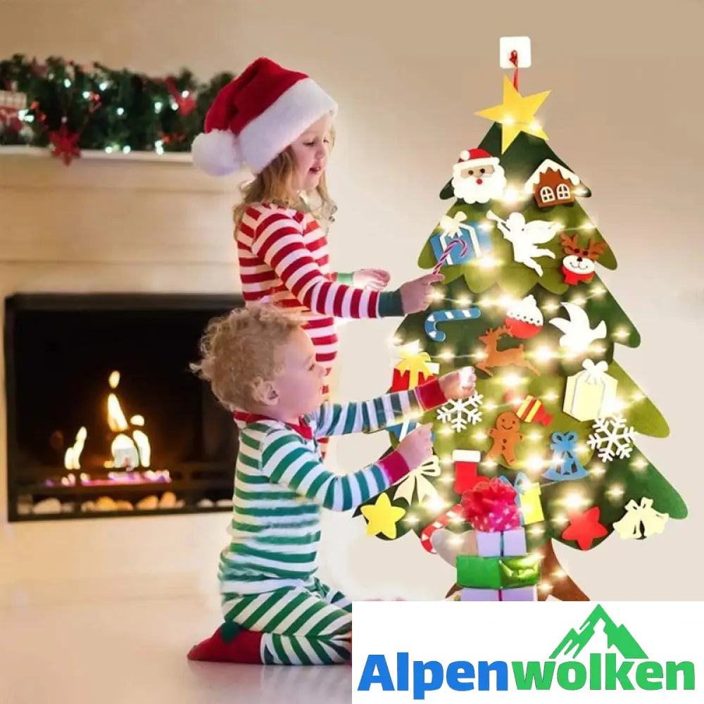 Alpenwolken - DIY Filz Weihnachtsbaum (2023 NEU AKTUALISIERT)