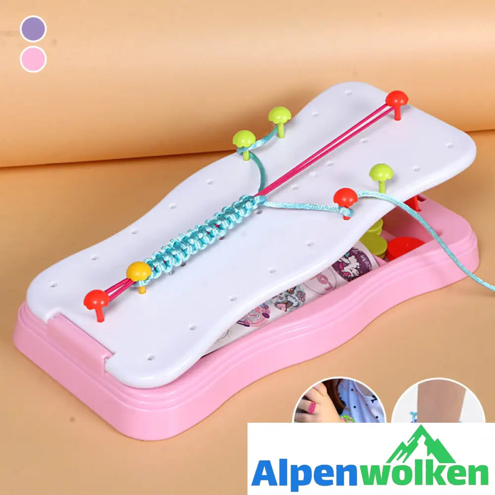 Alpenwolken - DIY Handseilflechter-Set