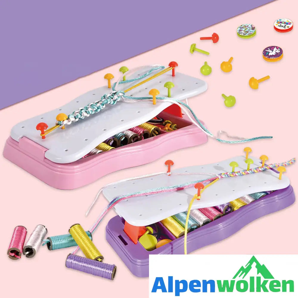 Alpenwolken - DIY Handseilflechter-Set