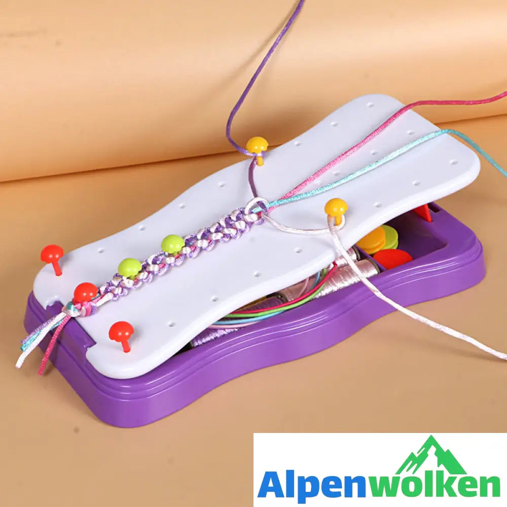 Alpenwolken - DIY Handseilflechter-Set